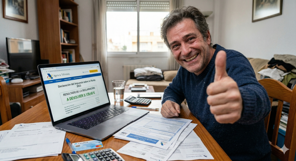 renta a devolver y todos felices